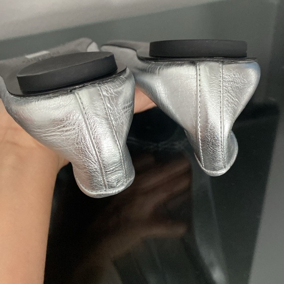 Balenciaga Anatomic Metallized Ballerina Flats - Picture 12 of 13